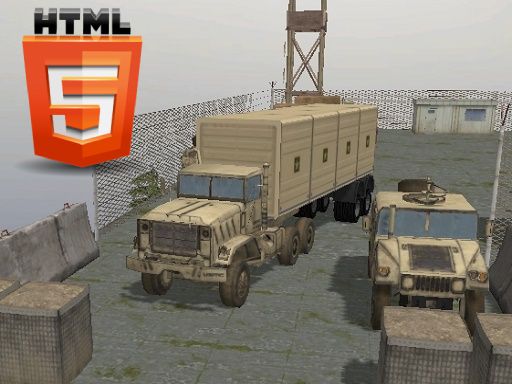 Army Vehicle Transporting - browser game screenshot