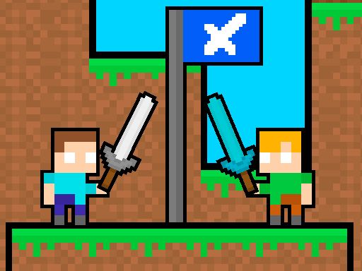 Friends Battle Swords Drawn - browser game screenshot