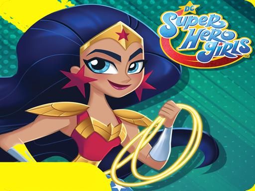  wonder Woman adventure - Super Hero Girls Blit - browser game screenshot