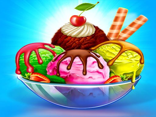 Ice Cream Maker: Food Cooking - browser game screenshot