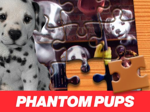 Phantom Pups Jigsaw Puzzle Phantom Pups Jigsaw Puzzle - browser game screenshot