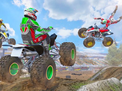 ATV Stunts 2 - browser game screenshot