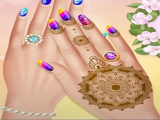 Nail Art Game Nail Art Game - browser game screenshot