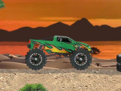 Monster Truck 4x4 - browser game screenshot