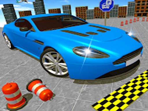 Crazy Car Parking Free - browser game screenshot