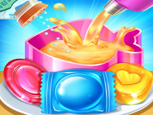 Sweet Candy Maker - Lollipop & Gummy Candy Game - browser game screenshot