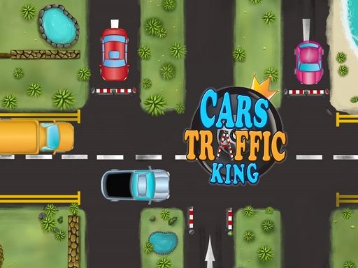 Cars Traffic King - browser game screenshot