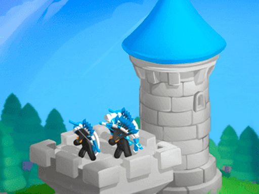 Merge Archers - browser game screenshot