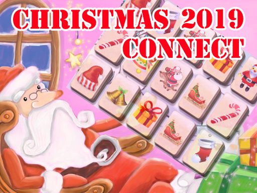 Christmas 2019 Mahjong Connect - browser game screenshot