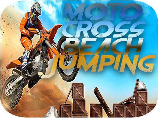 Motocross Beach Jumping - browser game screenshot