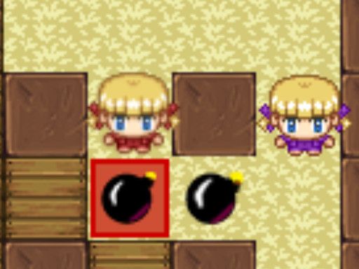 Bombergirl - browser game screenshot