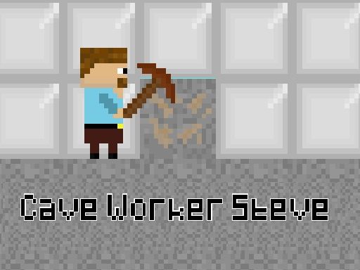 Cave Worker Steve - browser game screenshot