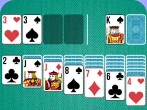 Solitaire pro - browser game screenshot