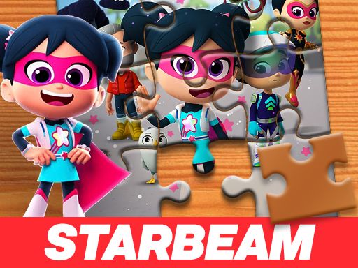 Starbeam Jigsaw Puzzle - browser game screenshot