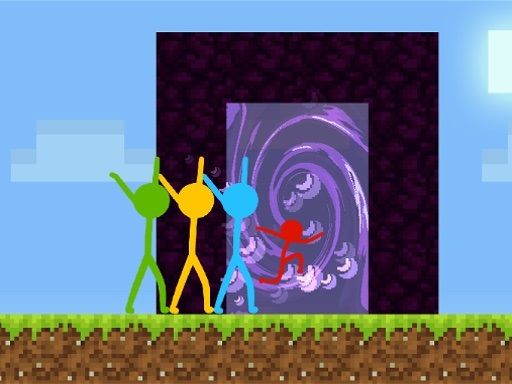 Stickman Bunny Hop Tricks - browser game screenshot