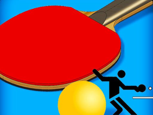  Stickman Ping Pong Match - browser game screenshot