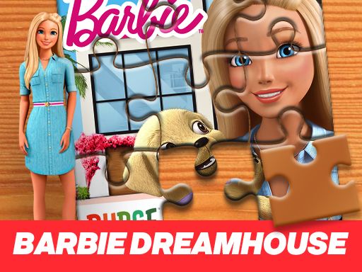 Barbie Dreamhouse Adventure Jigsaw Puzzle - browser game screenshot