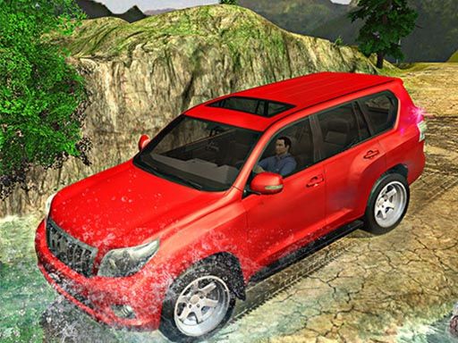 Offroad Land Cruiser Jeep - browser game screenshot