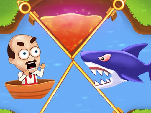 Pull Him Out Save Daddy Game - browser game screenshot