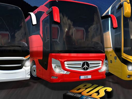 Bus Simulation - Ultimate Bus Parking Stand - browser game screenshot