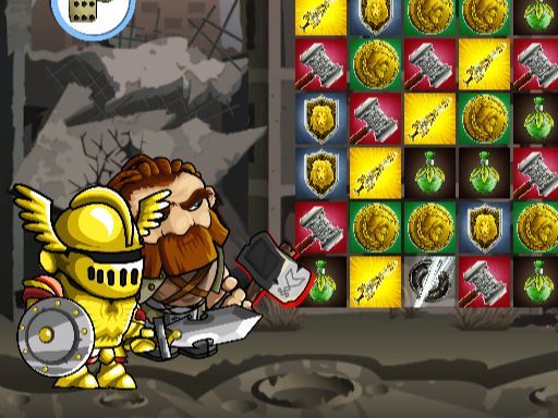 Zombie vs Warriors - browser game screenshot