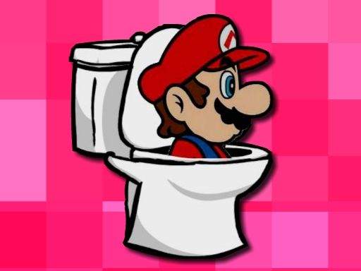 Skibidi Toilet Geometry Rash - browser game screenshot