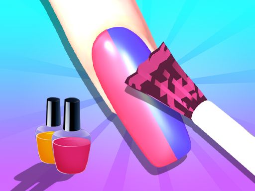Nail Salon 3D online - browser game screenshot