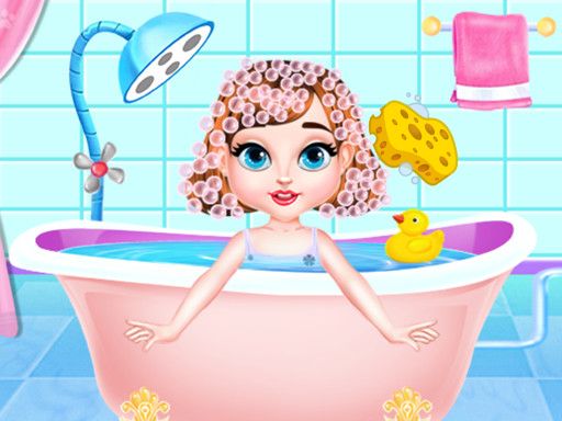 Baby Taylor Salon Makeover - browser game screenshot