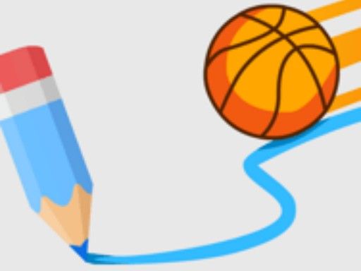 Basketball Line - Draw The Dunk Line - browser game screenshot