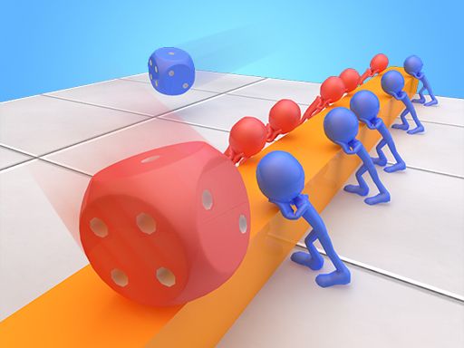 Dice Push - browser game screenshot