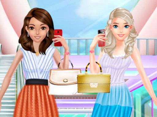 Fashion Girls Shopping For Summer - browser game screenshot