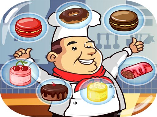 Bubble Shooter Happy Chef - browser game screenshot