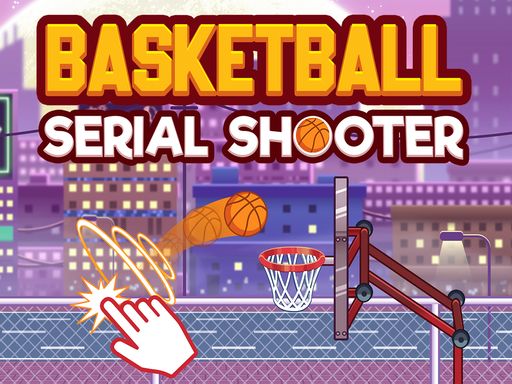 Basketball serial shooter - browser game screenshot
