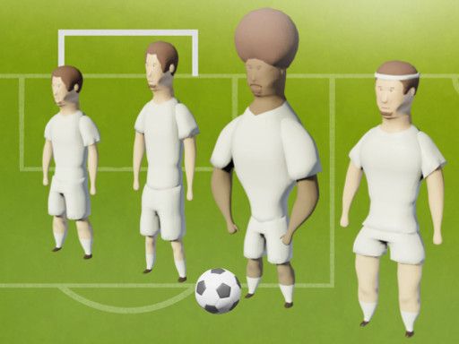 KickAround Live - browser game screenshot