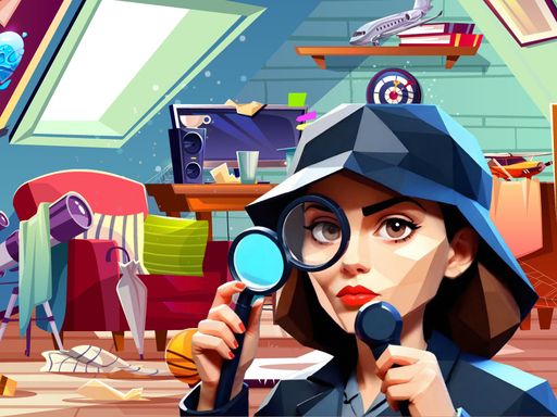 Hidden Object Rooms Exploration Hidden Object Rooms Exploration - browser game screenshot