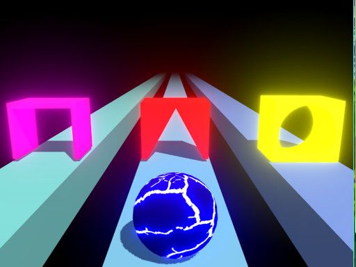 Shape Change Game - browser game screenshot