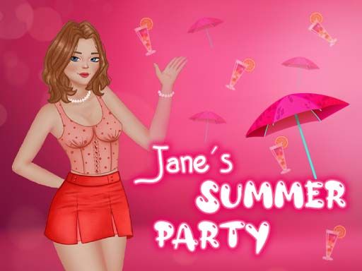 Janes Summer Party - browser game screenshot