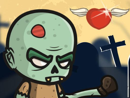 Zombie vs Fire - browser game screenshot