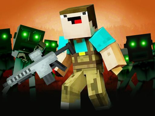 Noob Shooter Zombie - browser game screenshot