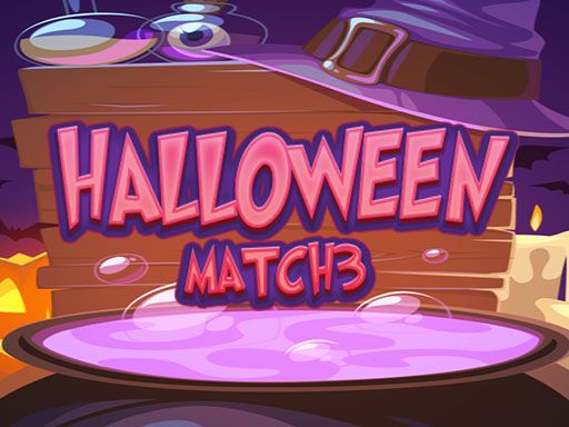 Hallowen Match3 - browser game screenshot