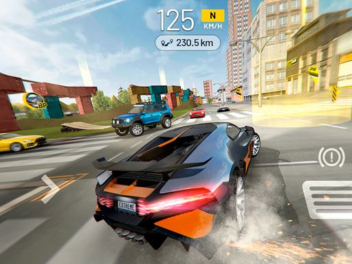 Ultimate Car - Hyper Stunt Mega Ramp 2021 - browser game screenshot