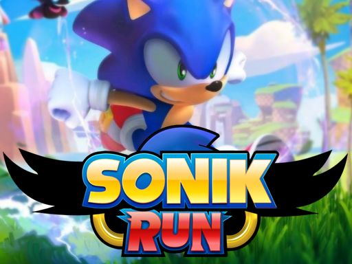 SoniK Run - browser game screenshot