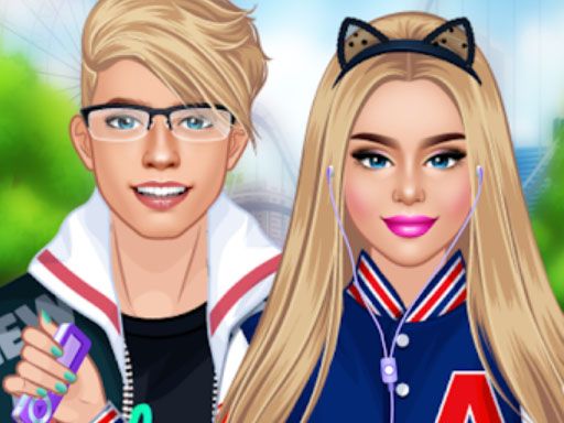 Couples DressUp - browser game screenshot