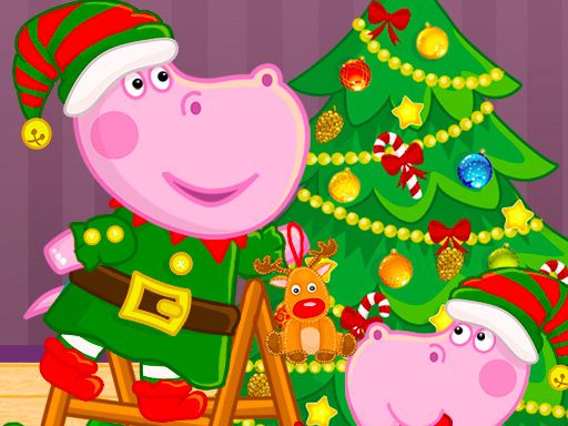 Santa Christmas Workshop - browser game screenshot