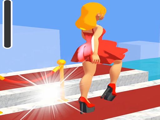 Shoes Race - browser game screenshot