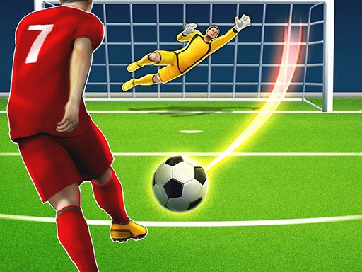 Penalty Shootout EURO football - browser game screenshot