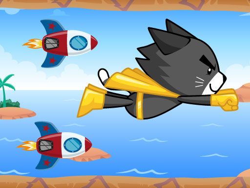 Flying Cat - browser game screenshot