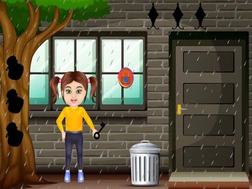 Find the Girl’s House Key - browser game screenshot