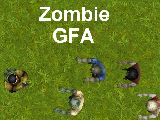 Zombie GFA - browser game screenshot