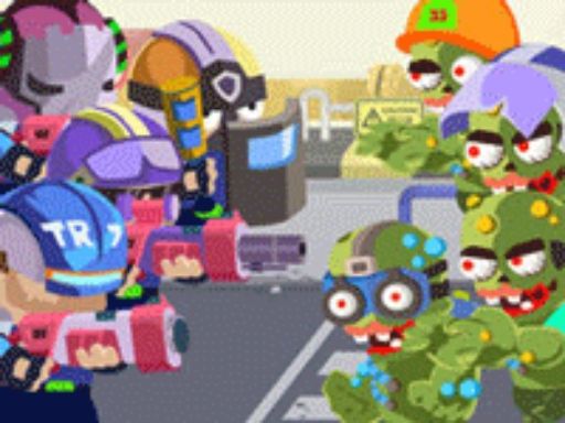 The Great Zombie Warzone The Great Zombie Warzone - browser game screenshot